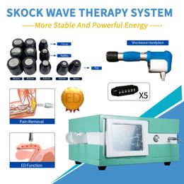 Afslankmachine Eswt Shockwave Fysiotherapie voor gewicht Verminder Shock Wave Beauty Machine ED Therapie
