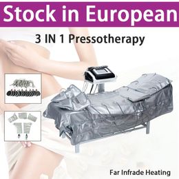 Machine de déchaînement Far infrarouge Full Corps Massage Lymph Drainage Pressotherapy 3 dans 1 Presoterapia Detox Pressotherapie Appareil