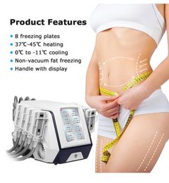 Machine amincissante pour gel de graisse, utilisation en salon commercial, liposuccion, congélation fraîche, façonnage, taille rapide, réduction de la cellulite, équipement corporel