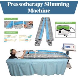 Máquina de adelgazamiento de la terapia de pérdida de grasas Máquinas Pressoterapia Belleza Presión de aire Drenaje del aire Drenaje Masaje de masaje Ojo EMS 16 Aire