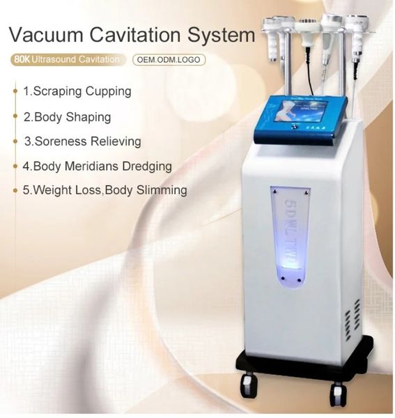 Machine mincerante cutanée Rf Vacuum Vibration Fames Fames Corps Laser Skin Soins Beauté Machines thermiques Massage thermique