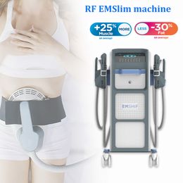 Máquina para adelgazar EMT de alta intensidad EMS NEO RF construcción de músculos electromagnéticos quema de grasa Construcción de músculos abdominales Glúteos abundantes Cadera con 5 asas