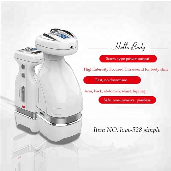 Machine mincerante Liposonix Slimming Hifu Slim Beauty Maquina Ultrasoul Fasials Skin Loss Perte Poids Corps Shaper Simultané