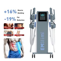 Machine amincissante pour le renforcement musculaire et la réduction des graisses, Emslim Em Slim Hiems, combustion des graisses du ventre, Non invasif