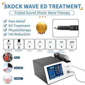 Slankmachine Machine Fysieke pijntherapie Systeem Acoustic Shock Wave Extracorporale schokgolfinstrument voor reliëfreliever