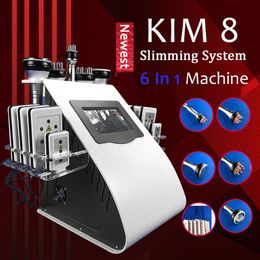 Machine mincerante V10 Vela Liposuccion ultrasonique 40K Cavitation Slinom Scomblite Réduction de la cellulite Vela Slim Machine à vide de cavitation 7 en 1