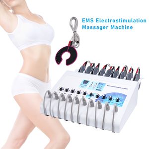 Slankmachines EMS -spierstimulator elektrostimulatiemachine Russische golven verliezen gewicht elektrische spiermestimulator