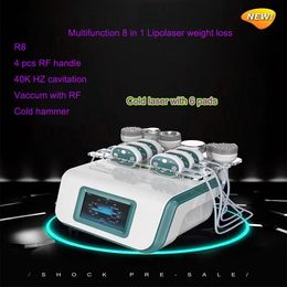 Slimming multi 8 in 1 Lipolaser Cold I lipo laser vetverwijdering slanker machine -instrument