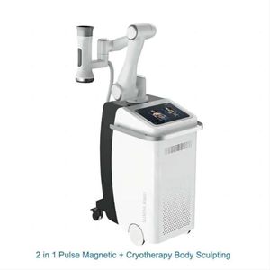 Robot adelgazante Estimulador muscular EMS electromagnético enfocado de alta intensidad y sistema de crioterapia multifuncional Cryo 360 Eliminación de celulitis para quemar grasa 563