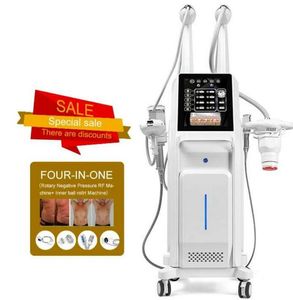 Rouleau rotatif amincissant 360, dissolvant de rides de refroidissement, lifting du visage RF, cavitation amincissante, mise en forme du corps sous vide, aspiration Rf, réduction de la graisse infrarouge, machine de beauté