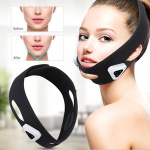 Sangle amincissante réduisant le Double menton, autocollants Anti-Bandage pour masque de ceinture, Massage électrique 240228