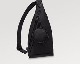 Sac à bandoulière DUO Gaufrage 2 pcs Sacs à bandoulière design Sac à bandoulière noir Sacs à dos Sacs à main d'affaires en cuir oxydé Fourre-tout Messenger Sangle réglable