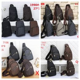 Sac à bandoulière Hommes AVENUE Fanny Pack Poitrine Sac à bandoulière Sac à main Designer Femme Sac à main Bandoulière Sporty Taille Sac de luxe Messenger PU Cuir Toile Sac DHgate en gros