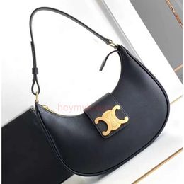 Sling Designer Bag Ava Crescent Underarm Sac Ava Triumph Saddle CELINAE Cuir Presbyopie Handheld Womens