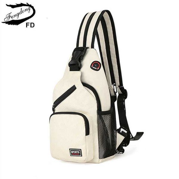 Sling Sports Fengdong s Paquete de mujer Mini mochila de mensajero para mujer pequeño bolso cruzado de viaje para el pecho mochila para niña