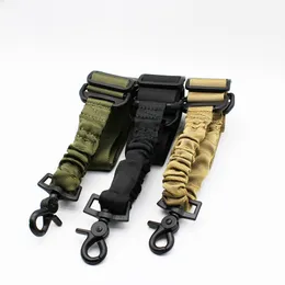 Sling Tactical Tactic High Duty Balngee Stracles Nylon Airdage à épaule à un seul point Airsoft STRAP STRAP ACCESSOIRES