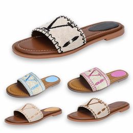 Slingback Designer Shoes Women Sandalen en Heels Flat Sliders Designer for Women Classic Master Made Slippers Designer Luxury Sandals