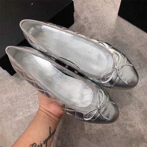 slingback hakken designer hakken ballet flats schoenen Parijs ronde neus merk gewatteerd zwart echt leer ballerina dameskleding schoenen channel designer luxe loafers