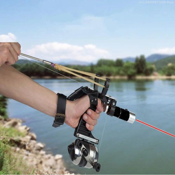 Slingshots Slingshot pour chasser les fléchettes de poisson de chasse haute précis