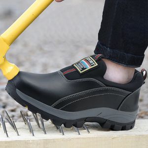 Slip-on Steel Teen Schoenen Anti-Smashing Punctie Proof Soft Light Comfortabele onverwoestbare beschermende laarzen Sneaker