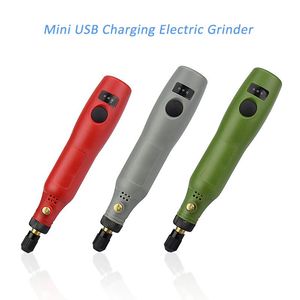 Sliper DC 5V 10W Variabele snelheid Mini Grinder Set USB Opladen Elektrische boor Gravure Pen Rotary Tools Kit voor gepolijst snijwerk