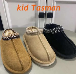 Slipper Australia Kids Toddler Tasman II Slippers Tazz Babyschoenen Chestnut bontglaasjes Sheepskin Shearling Classic Ultra Mini Boot Winter M