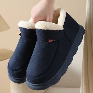 Slipper Bebealy Bont Man Slippers Voor Dames Winter Pluizig Pluche Thuis Katoen Slippers Dames Binnen Buiten Fuzzy Gezellige Katoenen Schoenen 231215