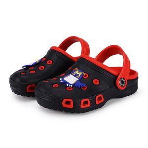 Slipper Children's Clogs Shoes Girls' Outdoor Non-slip Garden Beach Slippers Boys' Indoor Soft Breathable Cartoon Shoes Hole Sandal 230603