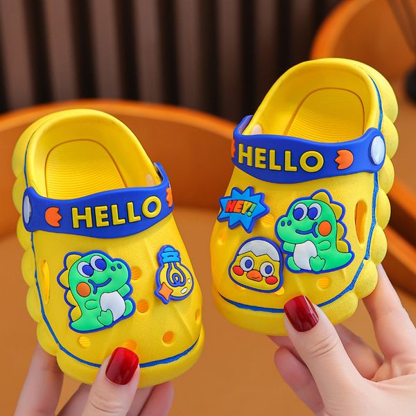 Zapatilla para niños Zapato para bebés Niños Zapatillas de interior Verano Niños Sandalias de dibujos animados Zapatos de playa para niños pequeños Sandalias lindas Shippig gratis 230612