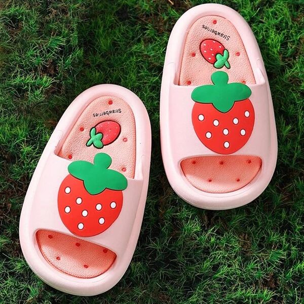 Pantoufle Enfants Pantoufles Cartoon Maison Chaussures pour Garçon Fille D'été Hommes Femmes Soft House Plage Enfant Adultes Enfants Bébé Diapositives 230403