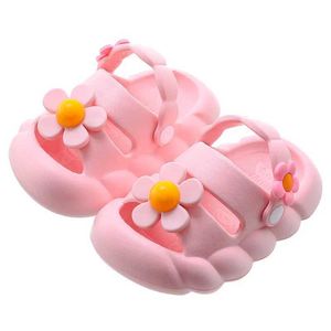 Slipper Sandalias para niños Niños Niños Niñosa Super Soft Bottom Girl Girl Sandals Y240518
