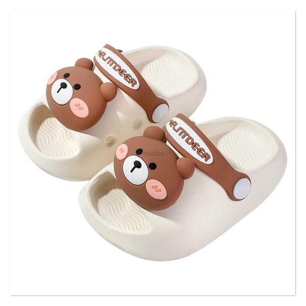Slipper Childrens Slippers intérieure Summer Baby Baby Men and Womens Home Sandales Souches Softs Lightweight Children Chaussures Chaussures en gros 2448