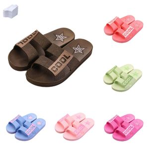 Slipper Designer Rubber Dames Sandalen Hakken Katoen Stof Stro Casual pantoffels voor lente en herfst Platte comfort muilezels Gevoerde bandschoen Grote maat