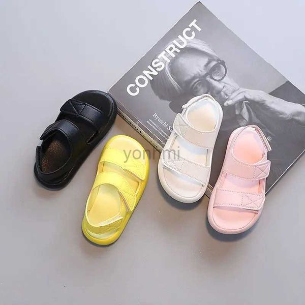 Slipper Kids Shoes Girls Sandals Summer Nouveau 1-3-5 ans garçons orteils ouverts Soft Sole Shoes 240408