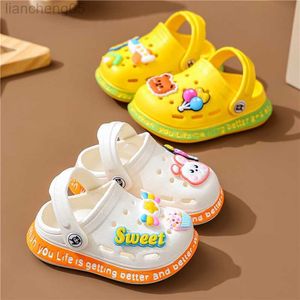 Zapatilla Niños Zapatillas Para Niños Niñas Zapatos de dibujos animados Verano Niño Chanclas Bebé Zapatillas de interior Playa Natación Zapatillas para niños W0217