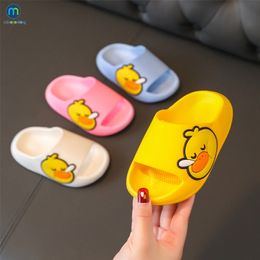 Slipper Kids slippers voor jongens zomer strand baby peuter indoor slipper schattig meisje schoenen huis zachte niet-slip kinderen slippers miaoyoutong 220902