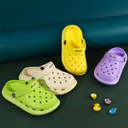 Zapatilla Ltolo Niños Niña Niño Mulas Zuecos Niños Verano Crock candy Jardín Playa Zapatillas Cueva Agujero Zapatos de bebé para niñas Niños EUR23-34 230603