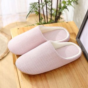 Zapatilla lavable a máquina, suela suave, suelo de madera para el hogar, zapatillas interiores silenciosas, zapatillas de algodón para el hogar