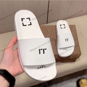 Slipper Rubberen zool Mule Designer sandaal Luxe Slippers zwart witte slider Dames heren kantoor strand platte hak slide sandale sneakers platformschoen