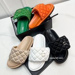 Slipper sandaal beroemde Designer Woman Platform Slipper luxe Sandaal Sandaal Fashion Pool Pillow Slide Designer Design Glaide Men Flip Flop Beach Woman Shoe