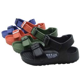 Slipper Zomer Kinderlagen Koude slippers Indoor Non -Slip en Soft Bottom Comfort Leuk Baby Hole Shoes Boys and Girls Home Slippers 2448