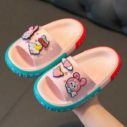 SLIPPER Summer Childrens Shoes Boys and Girls Slippers baby lichtgewicht douchefamilie slippers ouder kind interactie kinderen casual sandalen y240518