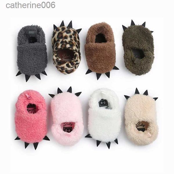 Pantoufle Super garder au chaud pantoufles pour nouveau-né MUPLY hiver bébé garçons filles berceau chaussures premiers marcheurs bébé vêtements pour 0-18ML231114