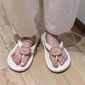 Slippers 2022 mode volwassen flip-flops niet-slip dik zolen indoor en outdoor dames straat slapers schoenen