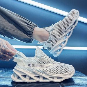 Slippers 2022 Summer Mens Casual Aqua Shoes Origin Mesh Sneakers Fashion Fashion Footwear Black Beach Sandal Water Fisherman Breathable