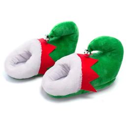 Slippers 2022 Hiver Home Slippers Christmas Slippers Design Santa Claus Hat Boots Boots intérieurs Coupages chauds en intérieur Pantes Pétuflas de Mujer