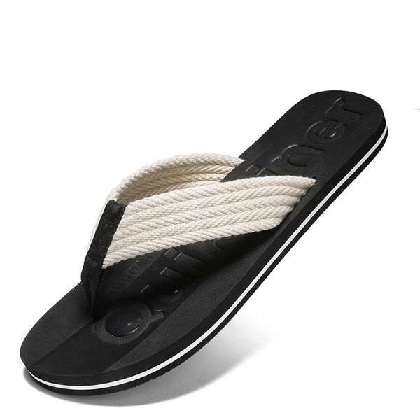Pantoufles 2023 Cool hommes sandales tongs léger mâle eau chaussures confortable marche diapositives voyage plage 230628