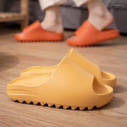 Slippers 2023 Summer Casual Beach Sandals Simple Shoes Women's Slipper Slide Thick Platform EVA Mules Anti-Slip Men Home