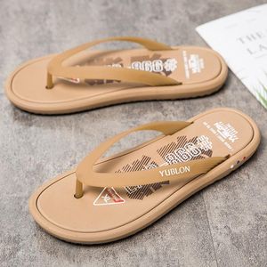 Slippers 2023 Zomer mannen slippers strand sandalen niet-slip huis slipper indoor huis anti-slip zwembad Water glijbanen