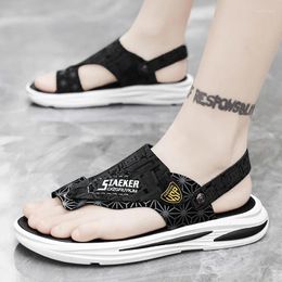 Slippers 2024 Zomer Sandalen mannen Outdoor strand Casual schoenen Zapatos de Hombre indoor duurzame anti sl nieuwste zomer met doos SZ 36-45